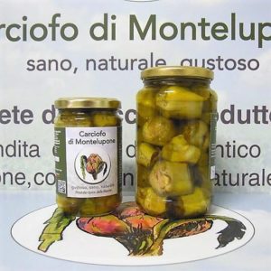 carciofini sott'olio Immagine di vasetti di carciofini sott'olio
