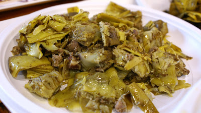 Carciofi in porchetta