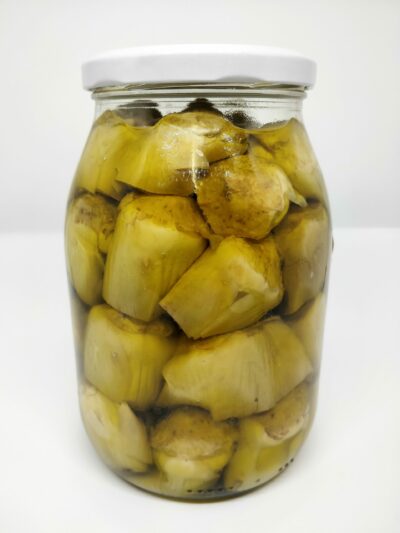 Carciofo di Montelupone bio sott'olio extra vergine di oliva in barattolo