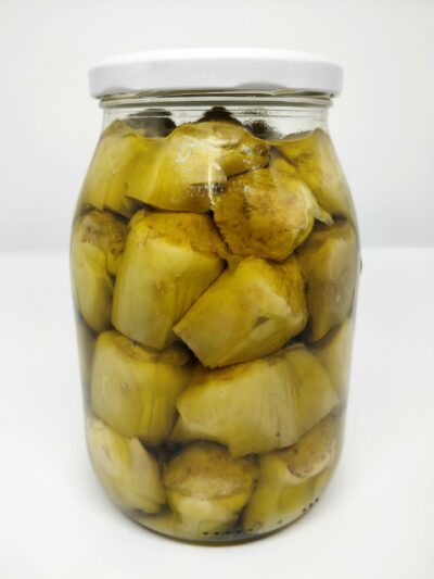 Carciofo di Montelupone bio sott'olio extra vergine di oliva in barattolo