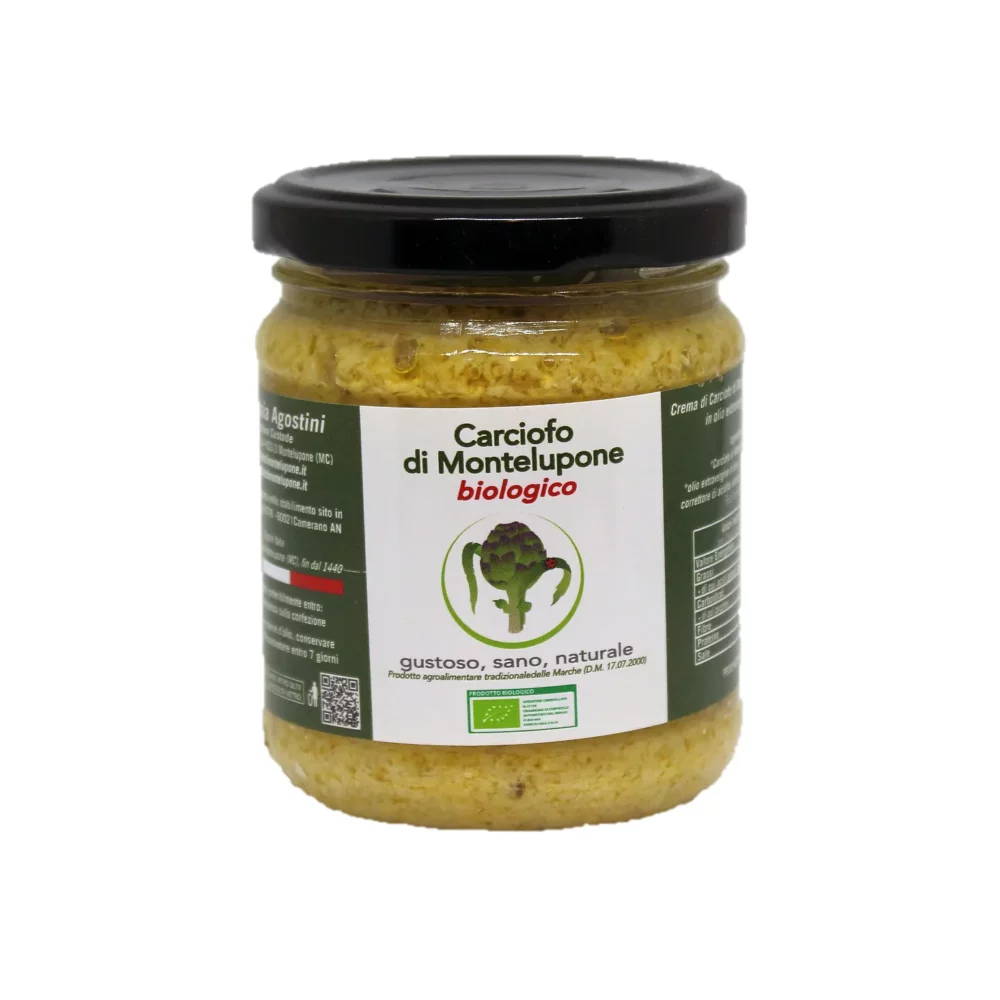 Crema di Carciofo di Montelupone bio in olio EVO