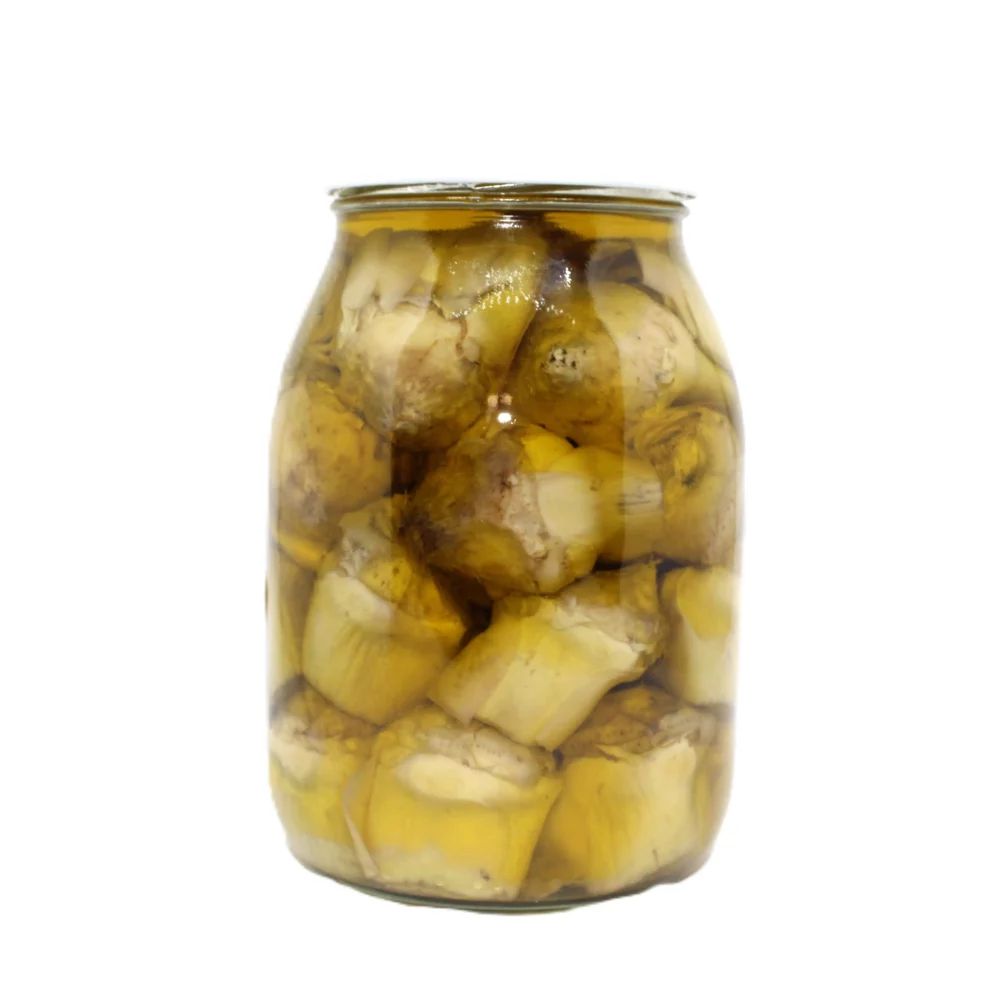 Carciofini di Montelupone bio sott'olio extra vergine di oliva in barattolo