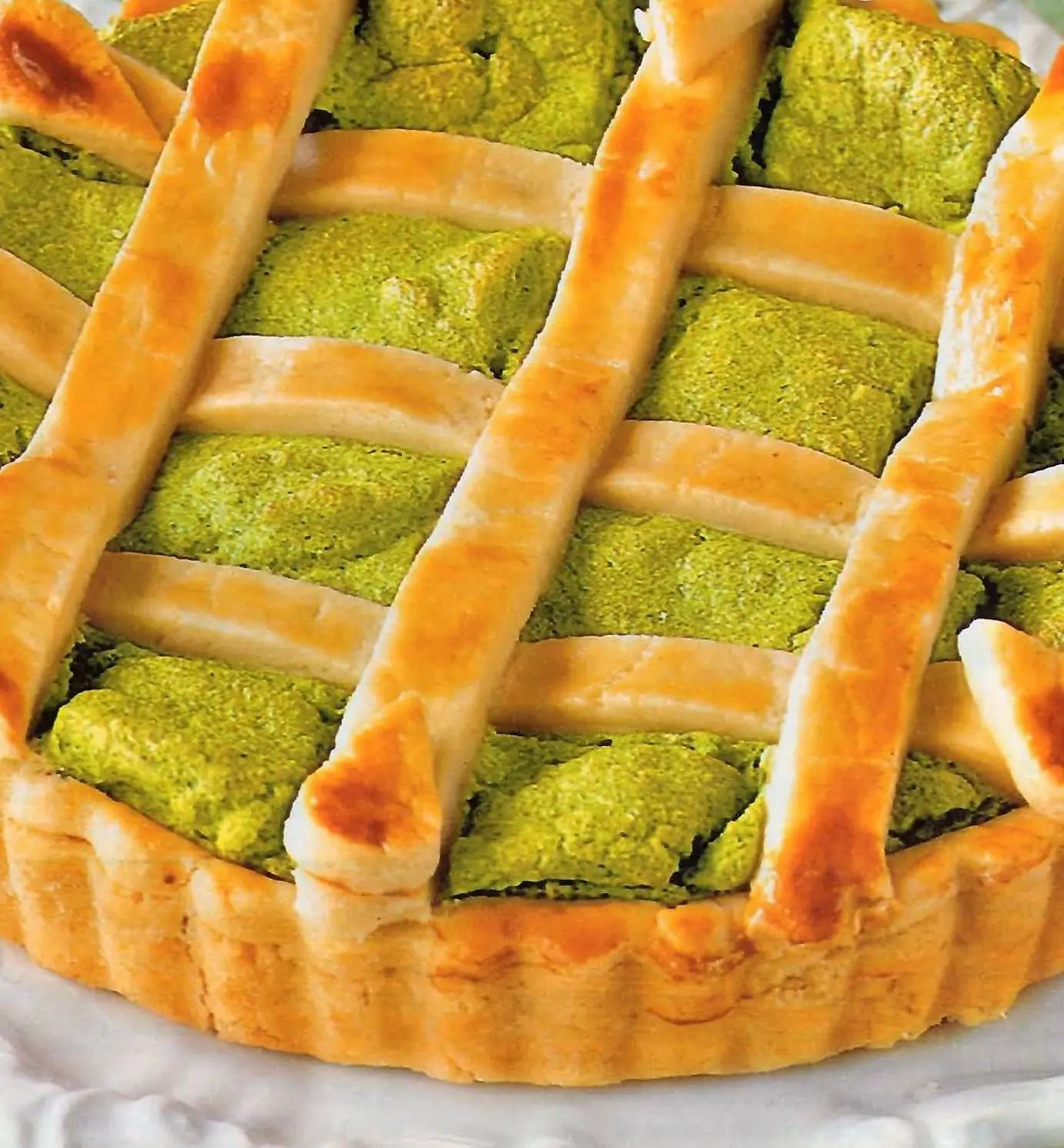 crostata dolce ai carciofi