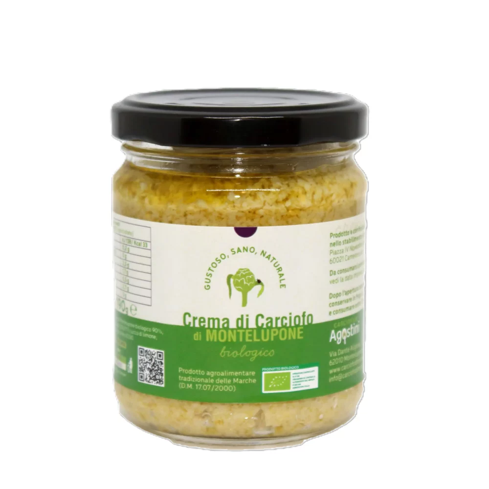 Crema di Carciofo di Montelupone bio in olio EVO